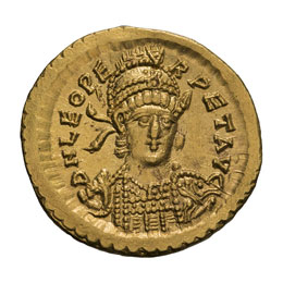 Leo I.  -  457-474 AD. Solidus, ... 