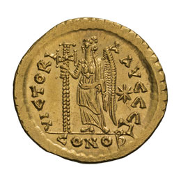 Leo I.  -  457-474 AD. Solidus, ... 