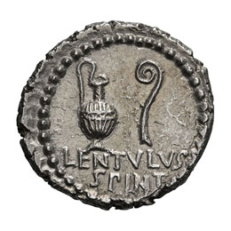 Cassius.  - Denarius, 3.96g (6h). ... 
