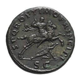 Trajan.  -  98-117 AD. Sestertius, ... 