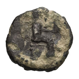 Samaria.  - c. 380-332 BC. Obol, ... 