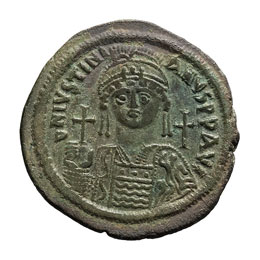 Justinian I.  - Follis, 23.53g ... 