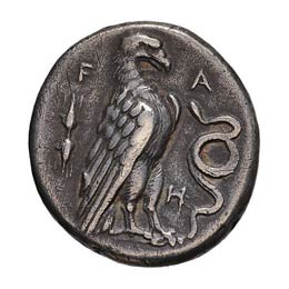 112th Olympiad, 332 BC. Stater, ... 
