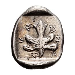 c. 450-400 BC. Drachm, 3.75g (6h). ... 