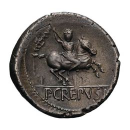 Denarius, 3.89g (10h).  82 BC. ... 