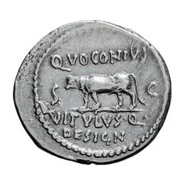  Died 44 BC. Denarius, 3.86g (8h). ... 