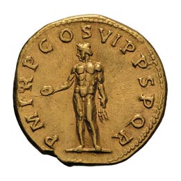  98-117 AD. Aureus, 7.35g (7h). ... 