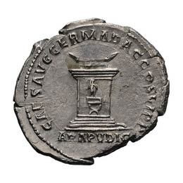 Denarius, 3.20g (7h). Rome, 112-4 ... 