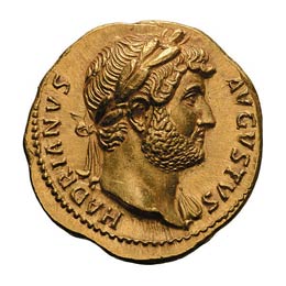 117-138 AD. Aureus, 7.31g (6h). ... 