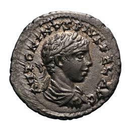  218-222 AD. Denarius, 3.13g (7h). ... 
