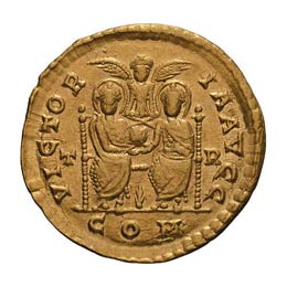  375-392 AD. Solidus, 4.46g (1h). ... 