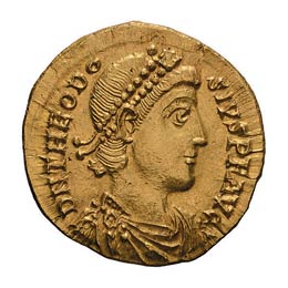  379-395 AD. Solidus, 4.43g (6h). ... 