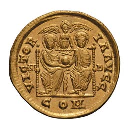  379-395 AD. Solidus, 4.38g (6h). ... 