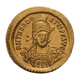  402-450 AD. Solidus, 4.47g (7h). ... 