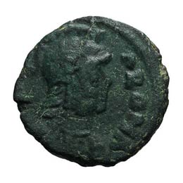  536-539 AD. 10 Nummi, 2.96g (5h). ... 