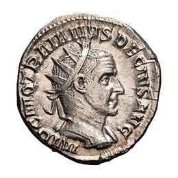  249-251 AD. Antoninianus, 4.23g ... 