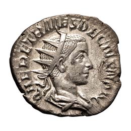  250-251 AD. Antoninianus, 3.78g ... 