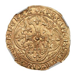 Ecu d’or.Charles VI, 1380-1422. ... 