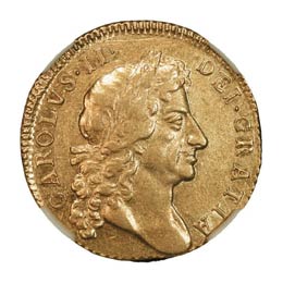 Guinea. 1680. Charles II, ... 