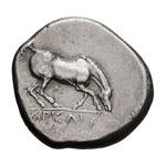 Thessaly. Larissa.  - c. 370 BC. Drachm, ... 