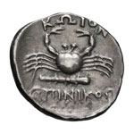 Caria. Cos.  - c. 167-145 BC. Hemidrachm, ... 