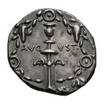 Augustus.  -  27 BC-14 AD. Denarius, 3.86g ... 