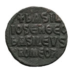 Basil I.  -  867-886 AD. Follis, 6.27g (6h). ... 