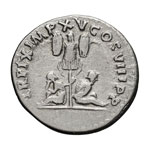 Titus.  -  79-81 AD. Denarius, 3.23g (6h). ... 