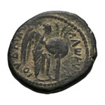Titus. Judaea Capta.  -  79-81 AD. AE 22, ... 