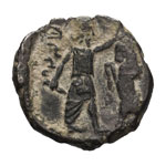 Samaria.  - c. 380-332 BC. Obol, 0.74g (6h). ... 