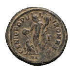 Domitius Domitianus.  -  296-297 AD. Follis, ... 