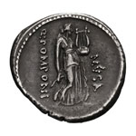 Q. Pomponius Musa.  - Denarius, 3.66g (12h). ... 
