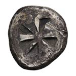 c. 520-480 BC. Tetradrachm, 17.03g (11h). ... 