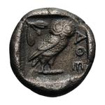c. 404 BC. Drachm, 4.05g (7h). Obv: Head of ... 