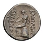 Tetradrachm, 17.08g (11h). , 226-223 BC, ... 