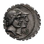 Serrate denarius, 3.78g ... 