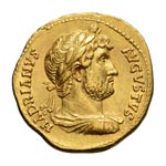  117-138 AD. Aureus, ... 