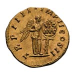  161-169 AD. Aureus, 7.29g (5h). Rome, 164 ... 