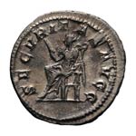  238 AD. Denarius, 3.09g (6h). Rome. Obv: ... 