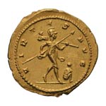  270-275 AD. Aureus, 4.03g (12h). Milan. ... 