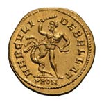  286-305 AD. Aureus, 5.99g (1h). Rome, 294 ... 