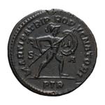  306-7 AD. Follis, 7.28g (5h). Trier, 307 ... 