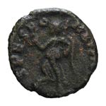  392-394 AD. AE 4, 1.18g (11h). Aquileia, ... 