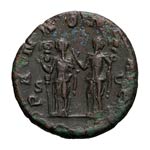  249-251 AD. As, 9.83g (12h). Rome, . Obv: ... 