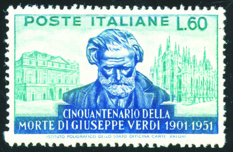 1951 - Verdi 60 Lire azzurro e ... 