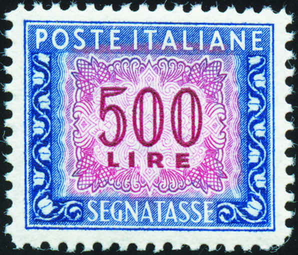1952 - 500 Lire azzurro e ... 