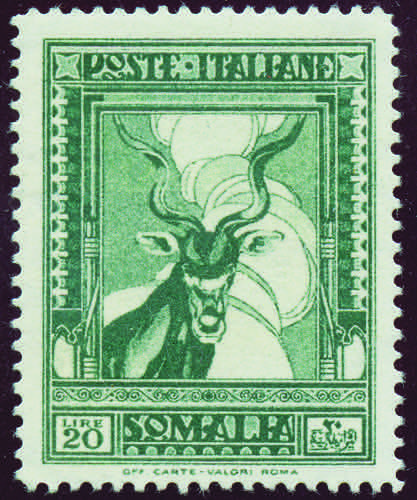 1937 - Pittorica 20 Lire verde, ... 