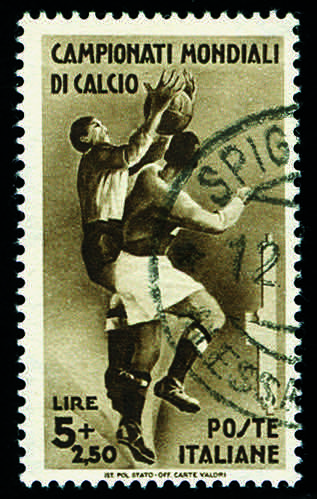 1934 - Calcio 5 Lire + 2,50 bruno, ... 