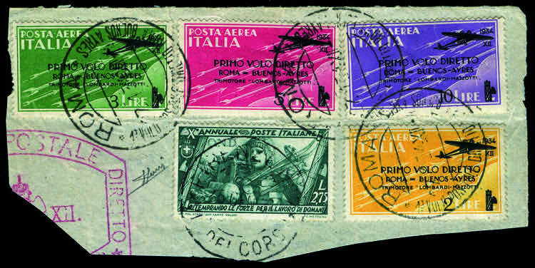 1934 - Volo Roma-Buenos Aires, ... 