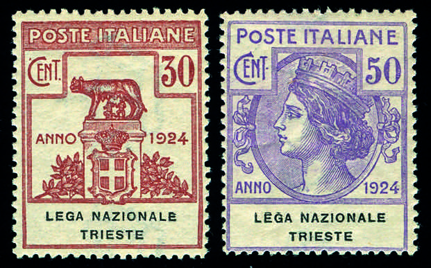 1924 - Lega Nazionale Trieste, ... 